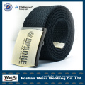 fashion belt waist belt with golden buckle for men trouser
